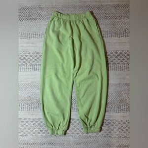 Vintage Rare Brandy Melville Light Green Joggers